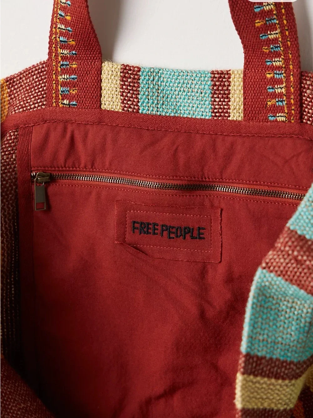 Free People Matthew Williamson x Free People Copacabana Tote in Seafoam